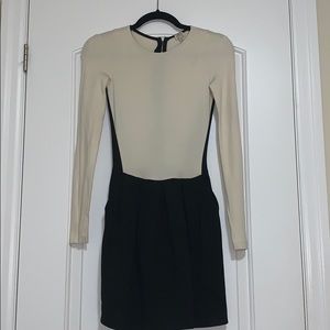 Aritzia black and white dress